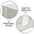 thumbnail image 3 of FRCOLOR  Paper Towel Dispenser Countertop Bathroom Holder Transparent, 3 of 8
