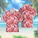 thumbnail image 4 of Camisas hawaianas con estampado completo de animales y pájaros lindos para hombres, camisas casuales de manga corta para vacaciones en la playa, blusa con botones de talla grande, 4 of 5