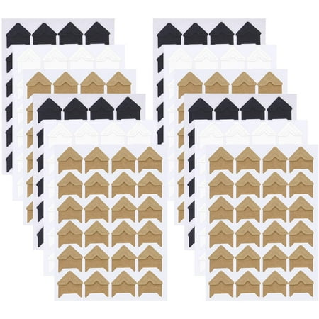 Scrapbook Adhesives Photo Corners Self-Adhesive .375 250/Pk-Clear