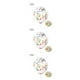 thumbnail image 3 of Kearding TureClos, 10 Uds., globo de látex de fiesta con lentejuelas, globo de látex decorativo para vacaciones, decoración de boda para el Type7 NO7, 3 of 6