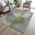 thumbnail image 6 of Dalyn Rugs Machine Washable Indoor/Outdoor Chantille Olive 8' x 10' Rug, 6 of 9