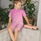 thumbnail image 4 of Balery Breast CancerN Ribbons Awareness Conjunto de Pijama Infantil de Manga Corta con Estampado – Ropa de Dormir de Algodón Suave-Small, 4 of 6