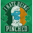 thumbnail image 2 of Smurfs Hate Being Pinched St Paddy Hoodie Sweatshirt Women Men Brisco Brands S, 2 of 6