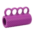 thumbnail image 3 of Equipo de fortalecimiento de dedos de silicona para 4 dedos, para rehabilitación de accidentes cerebrovasculares, color morado, 3 of 14