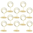 thumbnail image 2 of MRLESS 10pcs Desk Number Sign Holder Clip Table Number Clip Stand Clips Stand Holder Menu Memo Note Paper Holder Name Holders For Table Seating, 2 of 9