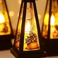 thumbnail image 4 of Halloween Triangle Windlight - Cráneo, Decoración de luz de vela LED de Halloween, Halloween Sans Feu Bougie Brillante, Petite Lampe Halloween Portable, Dcor, 4 of 5