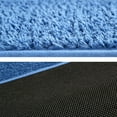 thumbnail image 6 of Bathroom Rugs Set 3 Pieces Absorption Shower Mat Soft U-Shaped Toilet Mat Non-Slip Bath Carpet Washable Toilet Lid Cover Bedroom Kitchen Floor Mat, 6 of 7