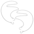 thumbnail image 2 of Shisuyan Hanging Chain for Bird Feeders Silver 2Pack 28.7x0.75x0.2In, 2 of 9