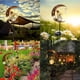 thumbnail image 4 of Luces decorativas de jardín al aire libre Solar Moon Fairy, 4 of 6