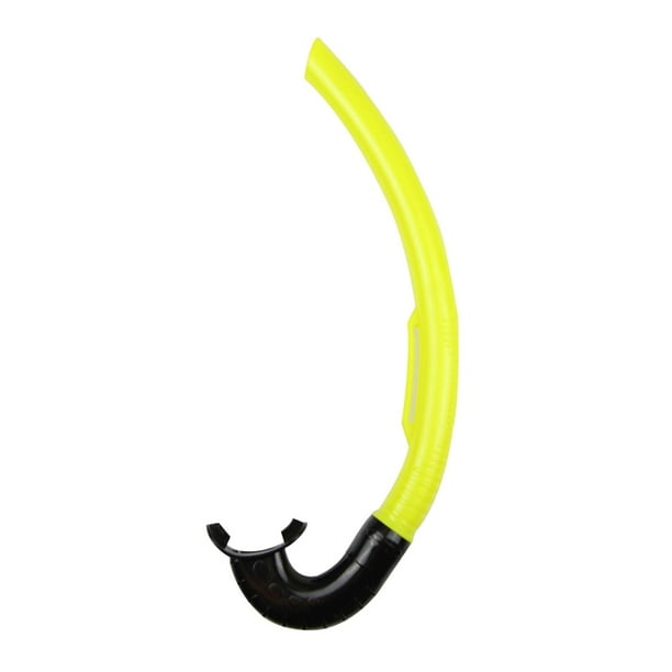 Tubo Respirador Snorkel Seco shamjiam Natación Amarillo