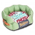thumbnail image 1 of Pet Life PB62RDGNLG Touchdog Rabbit-Spotted Premium Rounded Dog Bed, Large, 1 of 1