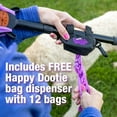 thumbnail image 3 of GoGo Stik Pooper Scooper, Catch-N-Go Poop Catcher with Dispenser & 12 Bags, Green Aluminum Handle for Small & Large Dogs, 3 of 12