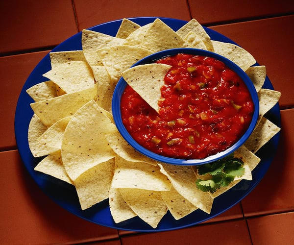 Casa Solana Medium Chunky Salsa, 3.7L/0.9 Gallon, Bulk Size, 2/Case