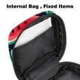 thumbnail image 4 of Watermelon Sanitary Napkin Storage Bag, Menstrual Pad Bag Portable Nylon Oxford Cloth Menstrual Cup Pouch with Zipper for Teen Girls Women Ladies, 4 of 7