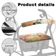 thumbnail image 5 of HELLHERO Hummingbird Flowers Back Rest Covers and Seat Back Covers for The Elderly Washable for Dust Proof, 5 of 7