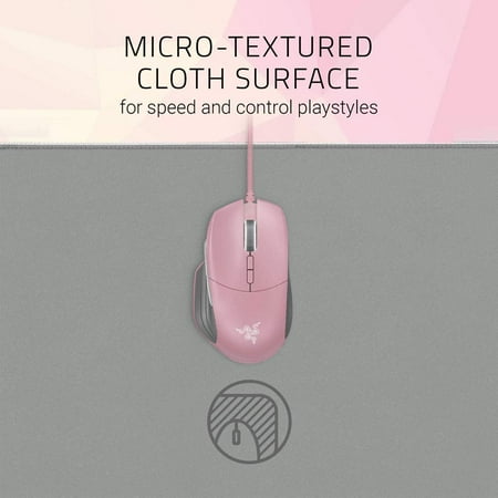 Razer - Goliathus Extended Chroma Gaming Mouse Pad with RGB Lighting - Quartz Pink