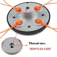 thumbnail image 4 of 1/2Pcs Universal Strimmer Line String Trimmer Head Fit for PIVOTRIM Brush Cutter, 4 of 9
