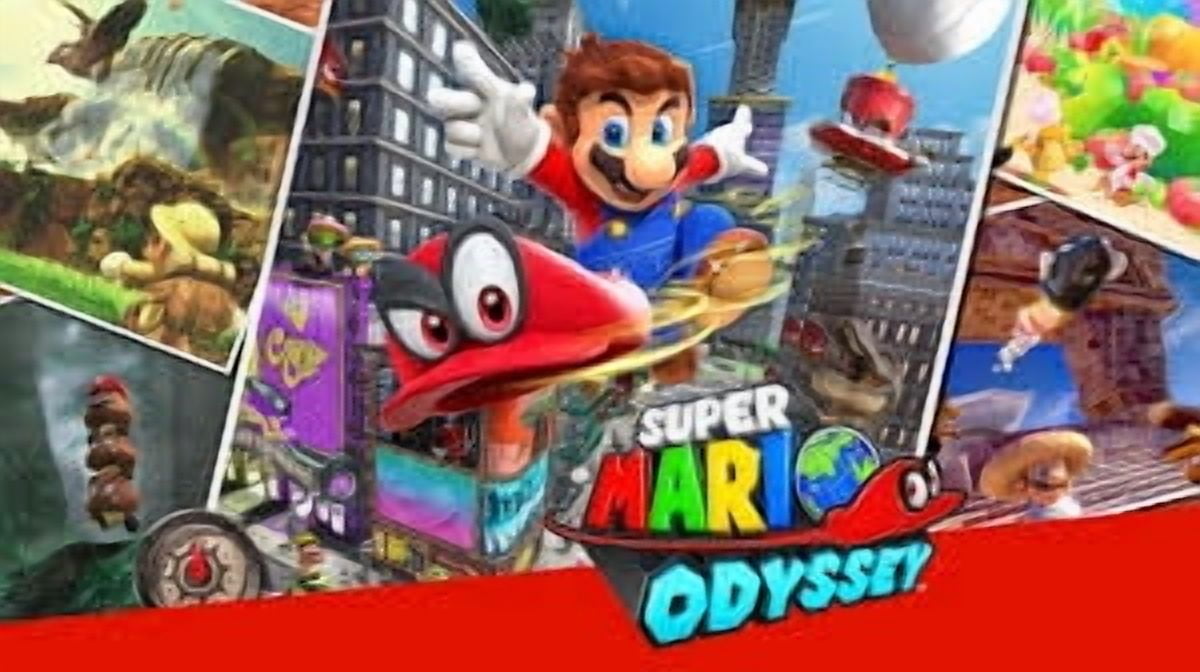 Nintendo Switch Lite Gray Gaming Console with Super Odyssey Bundle (Region Free)