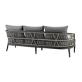 thumbnail image 4 of Zella Outdoor Patio 4 Piece Conversation Set in Aluminum, 4 of 14