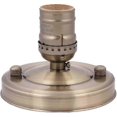thumbnail image 1 of E26/e27 Screw Ceiling/wall Light Base Holder, Vintage Industrial Ceiling Lamp Base, 1 of 4