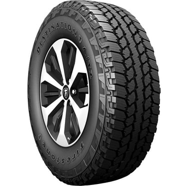 Set of 4 (FOUR) Firestone Destination A/T2 275/65R18 116T AT A/T All Terrain Tires Fits: 2015-23 Ford F-150 Lariat, 2019-23 Chevrolet Silverado 1500 LT Trail Boss