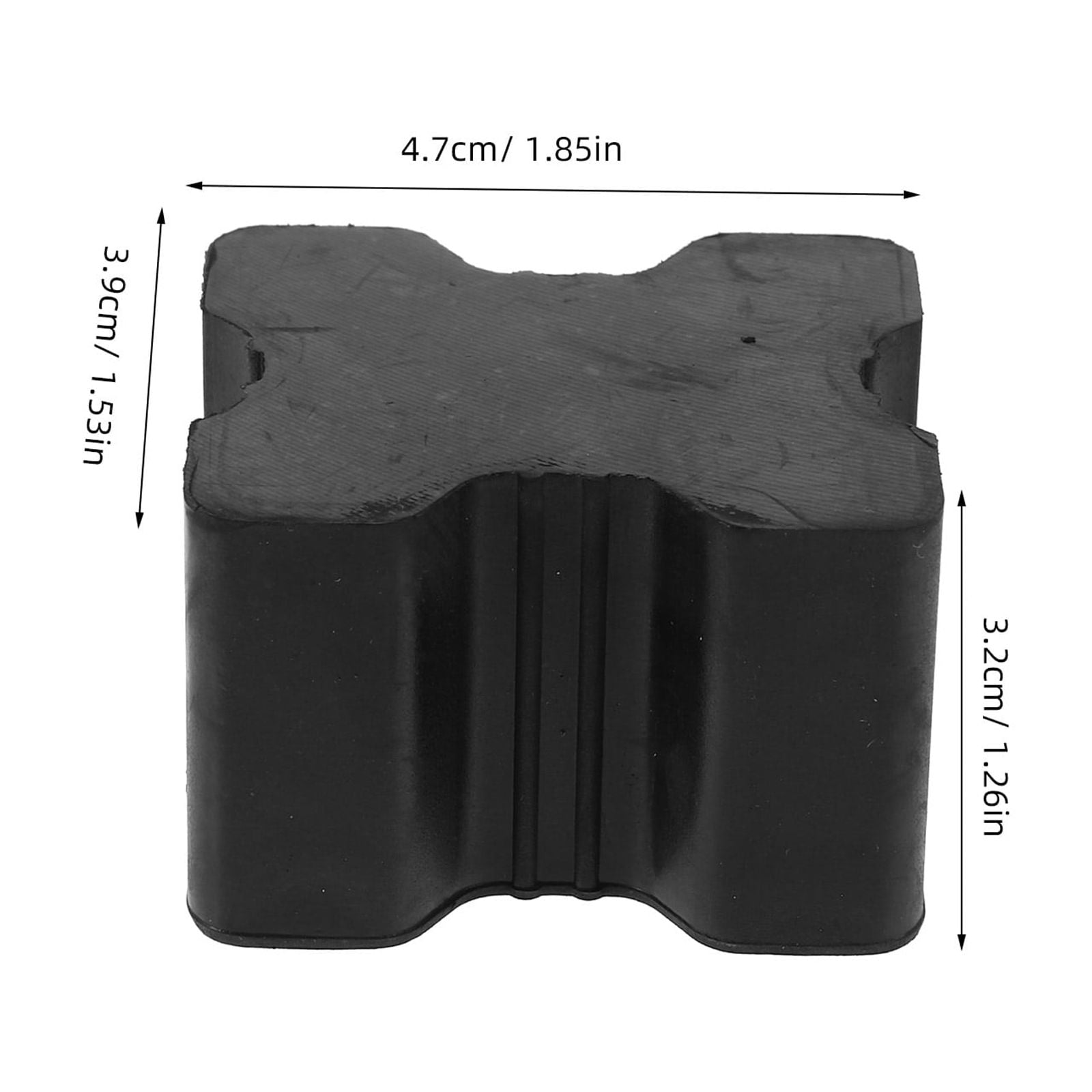 COMPUKAS 8pcs Car Accessories Rubber Black for Driving Comfort and Vehicle Maintenance
