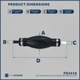 thumbnail image 6 of Five Oceans 5/16-Inch Fuel Primer Bulb,Universal Outboard Fuel Line Primer Bulb, Large EPA/CARB Approved, Compatible with Ethanol Blended Fuels - FO4516, 6 of 9