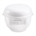 thumbnail image 1 of Máquina para Hacer Yogur Griego con Colador de Fina, Placa de Presión Extraíble, Se Utiliza Como Recipiente de Almacenamiento con Tapa - Colador de Yogur, 1 of 5