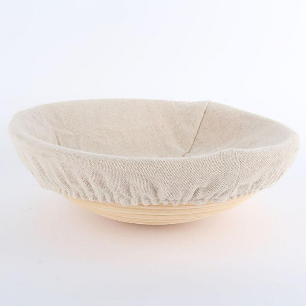 Oblong European Bread Fermentation Basket Cloth Liner Proofing Bowls for Sourdough Bread Brotform Proofing Basket Oval PITCHBLA Bread Proofing Basket 