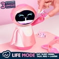 thumbnail image 6 of emotoBOT COR-A Interactive Robot Kids’ Toy, Pink, Touch-and Sound-Responsive Robot with Movement, LED Face, 100+ Ways to Play, No Wi-Fi, No AI, Rechargeable, Ages 6 up, 6 of 9