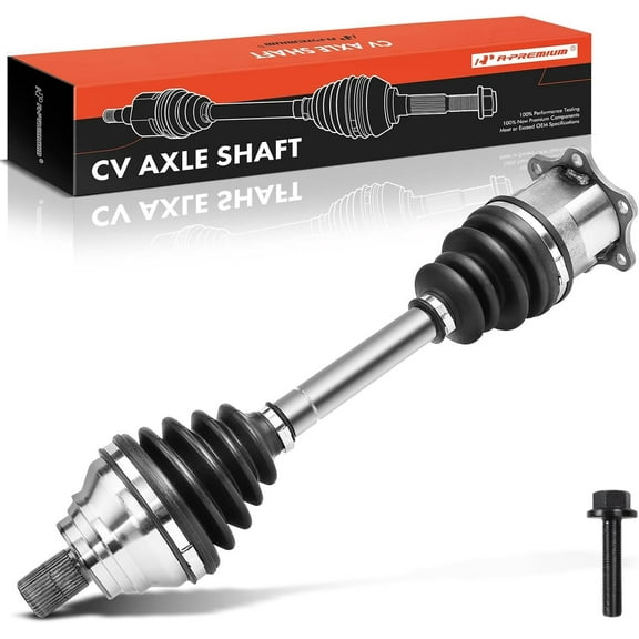 A-Premium CV Axle Shaft Assembly Compatible with Volkswagen Jetta 2005-2015 Golf 2010 L4 1.9L 2.0L Diesel Front Driver Side