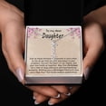 thumbnail image 4 of Vertical Name Necklace - Comfort and Solace Daughter, 4 of 10