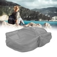 thumbnail image 2 of Mesh Backpack Heavy Duty Lightweight Large Capacity Washable See Through Backpack for Swimming Beach Sports Gray, 2 of 8