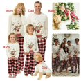 thumbnail image 2 of Regalo de Navidad, conjunto de pijamas a juego para la familia, ciervo, niño adulto, familia, ropa a juego, Top + Pantalones, ropa de dormir de Navidad, conjunto de pijama, mameluco para bebé, 2 of 2