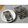 thumbnail image 3 of "S4Sassy Green Seamless Damask Dinner Table Linen Re-Usable Printed Decor Napkins Set 20 x 20""(Pack of 4)", 3 of 8
