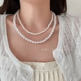 thumbnail image 3 of Collar De Perlas De Moda Para Las Mujeres Cadena De Cuentas Gargantilla Colgante Collares Accesorios De Joyería, 3 of 4