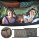 thumbnail image 5 of Wmhnj Red de almacenamiento para techo de coche con hebilla de cremallera, 4 broches de presin, bolsillo organizador de carga para techo, gran capacidad, para interior de SUV y camin., 5 of 8