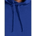 thumbnail image 4 of Fangasis Men's Hooded Tops Sleeveless Sweatshirt Solid Color Hoodies Men Lightweight Pullover Top Regular Fit Sport Royal Blue L, 4 of 6