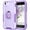 Purple, variant on iPhone SE 2022 3rd Gen Case / iPhone SE 2020 Case/ iPhone 8/7 Case, Dteck Heavy Duty Rugged Shockproof Case with Ring Holder Stand, Rosegold