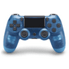 Wireless Controller for PlayStation4/Slim/Pro,with Dual Vibration Game Joystick - Blue Crystal