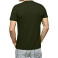 thumbnail image 2 of Ma Croix Mens Crew Neck Short Sleeve Tee Solid Plain Cotton T Shirt Big and Tall Size Available, 2 of 4