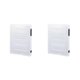 thumbnail image 1 of Jumpingount Transparent Portable File Case Double-buckle with   Containers Handle Box Type3, 1 of 6