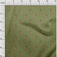 thumbnail image 2 of oneOone Cotton Silk Fabric Women Block Decor Fabric Printed BTY 42 Inch Wide, 2 of 4
