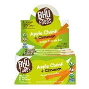 Bhu Fit Pea Protein Bar, Apple Chunk + Cinnamon + Nutmeg, 12g Protein, 12 Ct