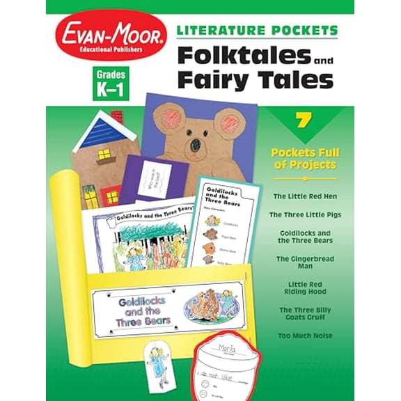 Pre-Owned Literature Pockets: Folktales & Fairy Tales, Kindergarten Grade 1 Teacher Resource (Paperback) 155799871X 9781557998712
