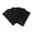 Black, variant on Organic Cotton Flour Sack Dish Towels - Absorbent Reusable Kitchen Towels, 27"x27" (White, Pack of 5)