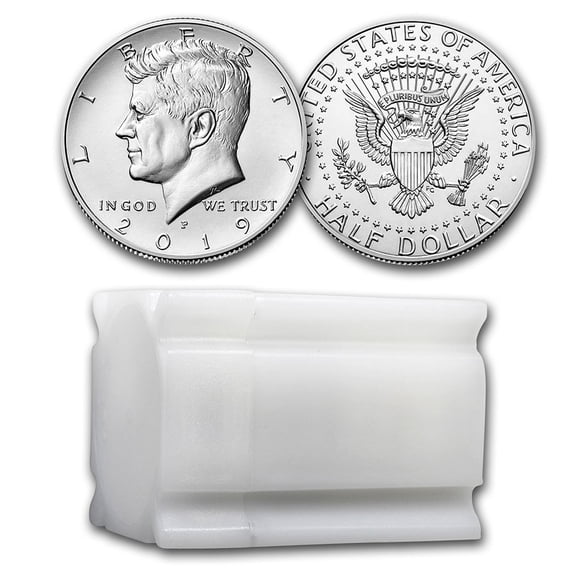 2019-P Kennedy Half Dollar 20-Coin Roll BU