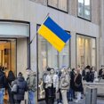 thumbnail image 3 of Ukraine Flag 3ftx5ft Ukrainian National Flags Polyester With Brass Grommets 3x5 Foot Flag(90cm*150cm), 3 of 5