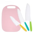thumbnail image 2 of Juego de tres piezas de tabla de cortar de plástico para frutas, cuchillo para cortar verduras de jardín de infantes, tabla de cortar, tabla de cortar de clasificación de alimentos para niños, 2 of 3