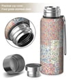 thumbnail image 2 of 20 Oz Pioneer Flower Coffee Tumbler Double Wall Insulated Stainless Steel Water Bottle | Metal Reusable Thermoses Flask with Cup Cap | Leak & Sweat Proof with Anti-Dust Lid, 2 of 7